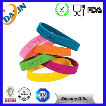 World Cup Orders Processed in Our Factory Silicone Bracelet